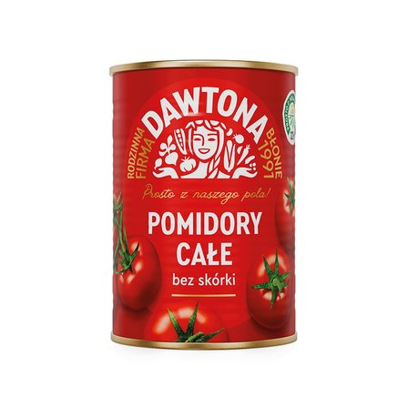 Dawtone Gepelde Hele Tomaten 400g