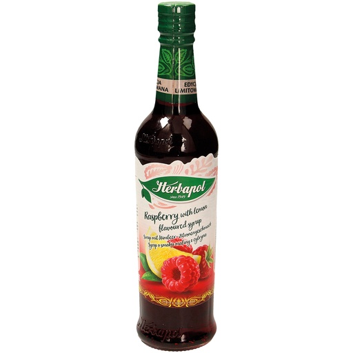 Сироп со вкусом малины и лимона