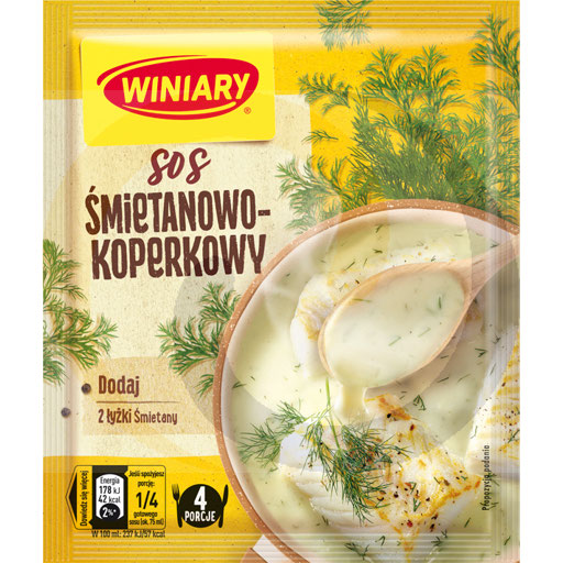 Дилла соус Winiary со сливками 27 г