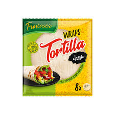 Tortilla Funtastic 4x25cm 250g / 15st Develey