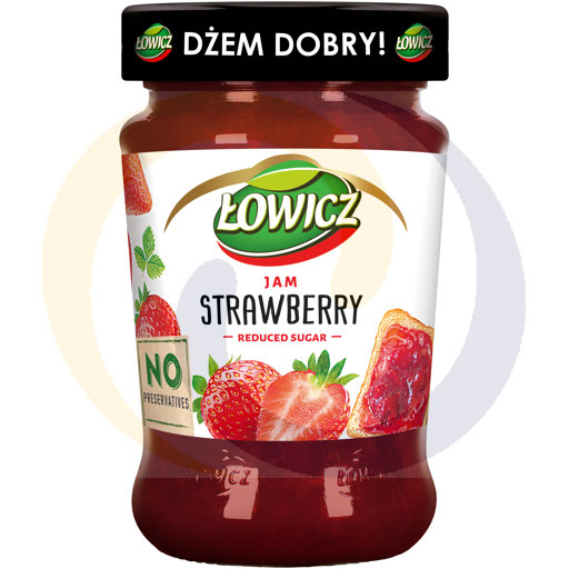 Łowicz Aardbei 100% fruitige smaak 280g