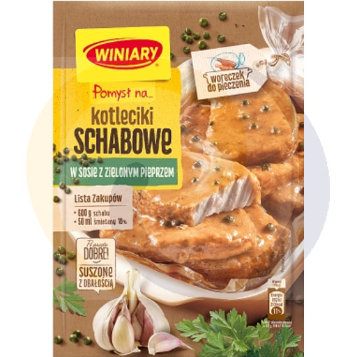 Fix IDEE VOOR Varkenskotelet. Pepersaus. 40g/16st Winiary