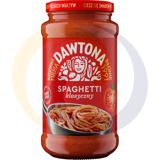 Klassieke spaghettisaus 520g/8stuks Dawtona