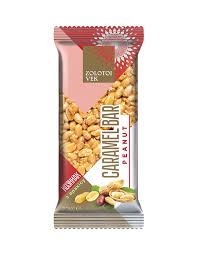 Zolotyi Vik pindakaramelreep 80g