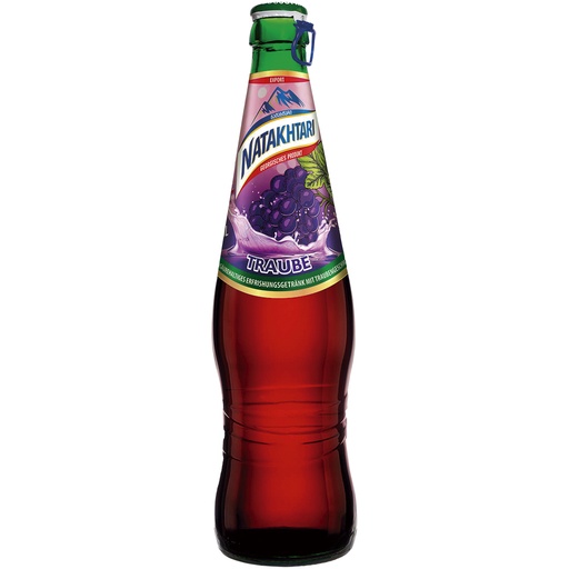 NATAKHTARI koolzuurhoudende verfrissing met druivensmaak.
