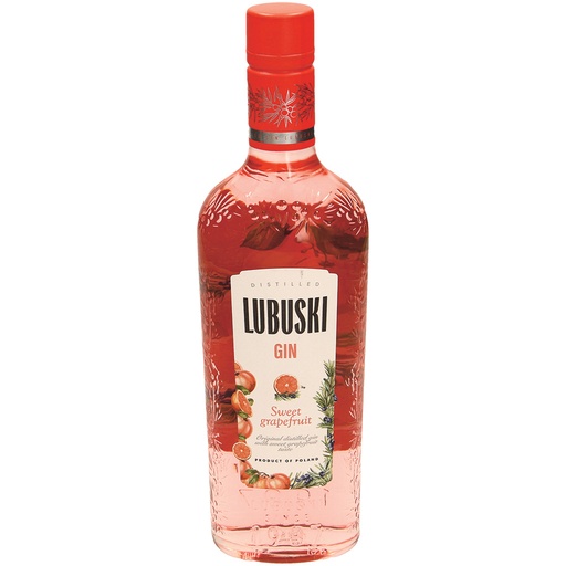 Distilled Lubuski Gin Zoete Grapefruit - Gedistilleerde gin 