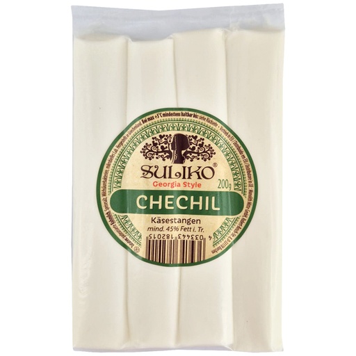 "Chechil" сырные палочки, мин. 45% жира в сух. вещ.