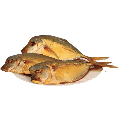 Вомер (рыба-луна) с головой, непотрашенная, холодного копчен