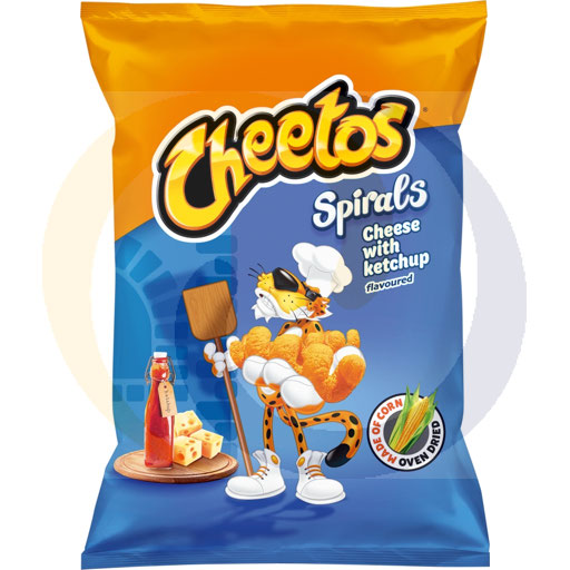 Cheetos Spiralen Kaas en Ketchup Smaak Maïsnacks 80 g