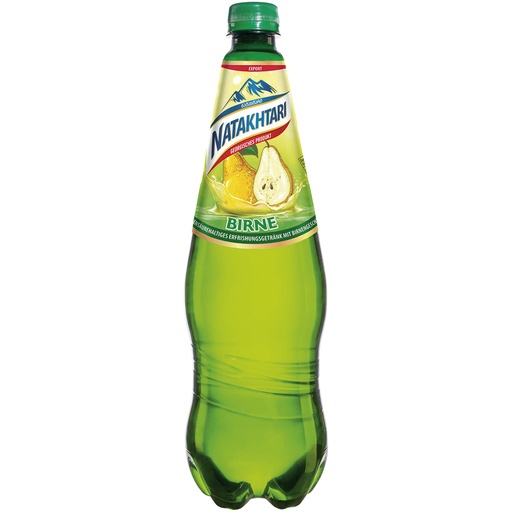 NATAKHTARI Koolzuurhoudende verfrissingsdrank met perensmaak