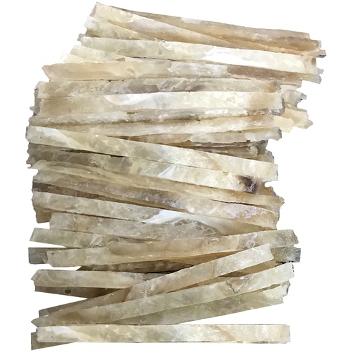 Snack van Blauwe Wijting (Micromesistius poutassou) in reepj