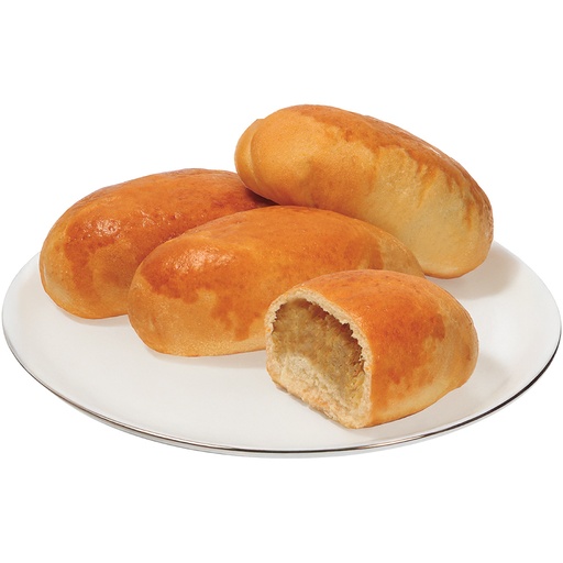 Piroshki met vulling van witte kool