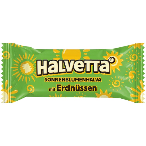 Zonnebloemhalva "HALVETTA" met pinda's