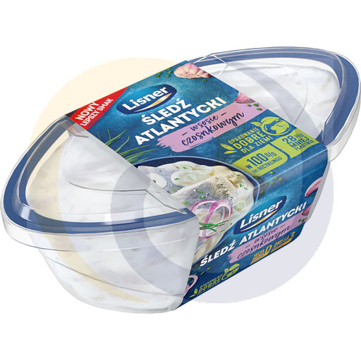 Филе сельди Лиснер в чесночном соусе 280 г