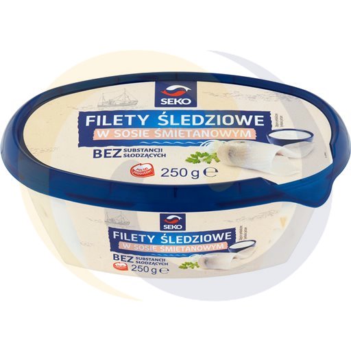 Секко филе сельди в сливочном соусе 250 г