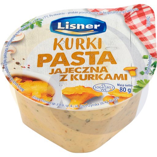 Лиснер Вкус Сезона Паста из Яиц с Лисичками 80 г