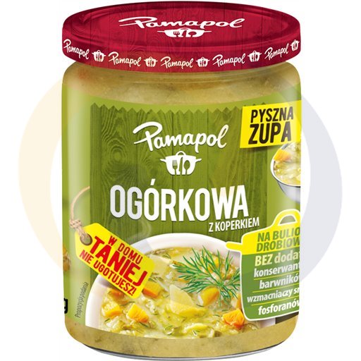 Огуречный суп с укропом 470г/ 8шт Pamapol