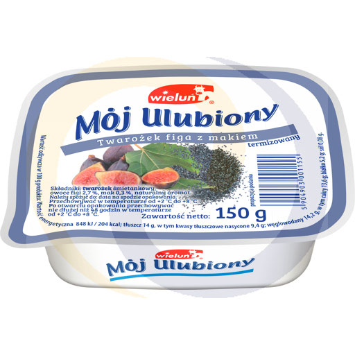 Vijgenkwark met maanzaad 150g Wieluń