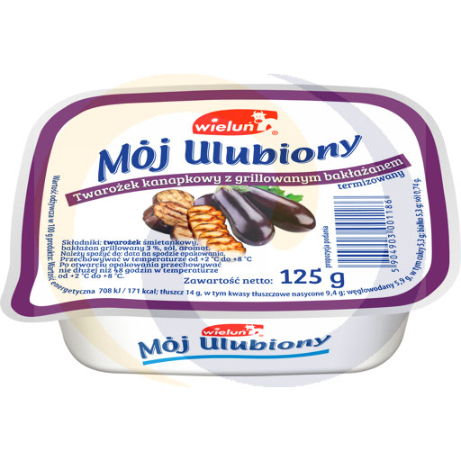 Сэндвич с творогом и жареным баклажаном 125 г Велюнь