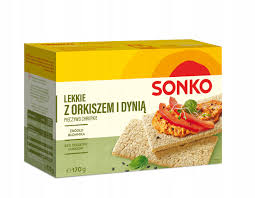 Sonko licht knäckebrood met spelt en pompoen 170g