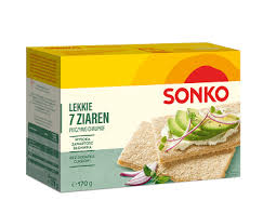 Sonko licht knäckebrood met 7 granen 170g
