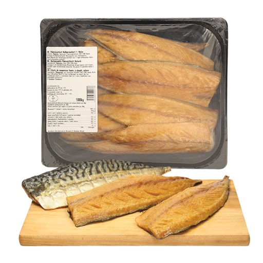 Филе скумбрии горячего копчения, "натур"