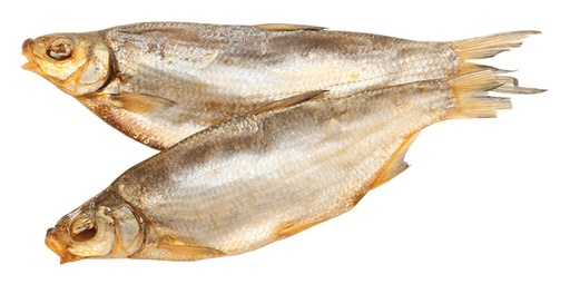 Рыбец вялено-сушёный, не потрошёный