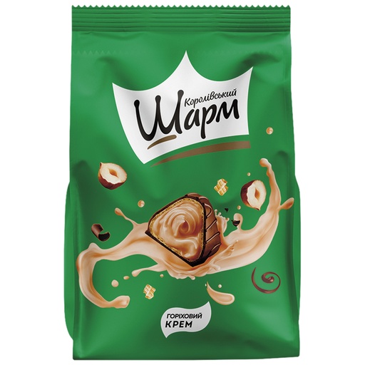 Короливский Шарм вафельные конфеты с начинкой фундука