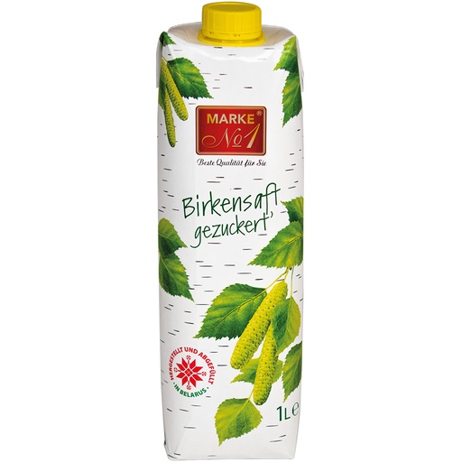 Berken sap, gezoet