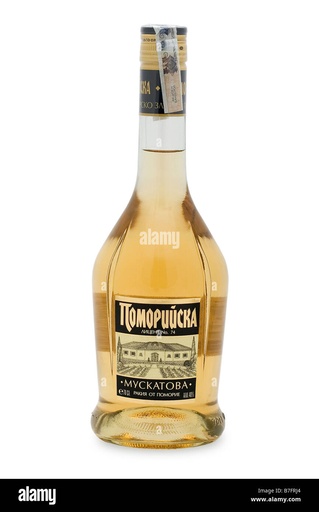 Pomorie Rakia (Brandy) Muscat  Alc. 40% 0.7l