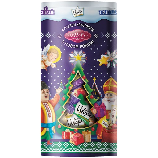 "AVK" Новогодний набор "С Рождеством", тубус