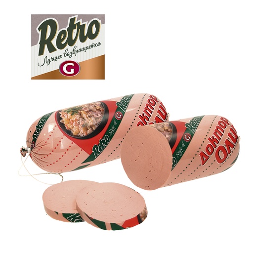Vogelworstproduct van eigen soort "Retro Doktorskaja Olivje"