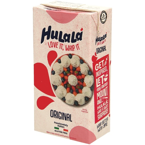 Продукт для взбивания на основе воды и растительного жира. У