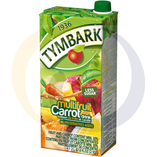 Multivitaminendrank, karton 2,0l/6pcs E Tymbark