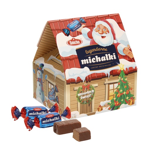 Confekt met pinda's, met chocolade-pinda-smaak in cacao-vetg