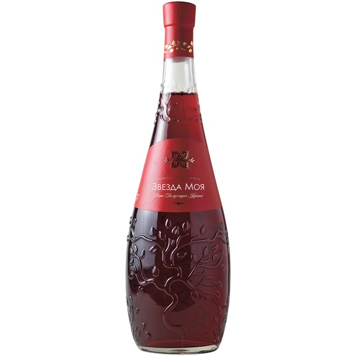 "ЗВЕЗДА МОЯ" красное полусладкое вино, 12,5% алк.