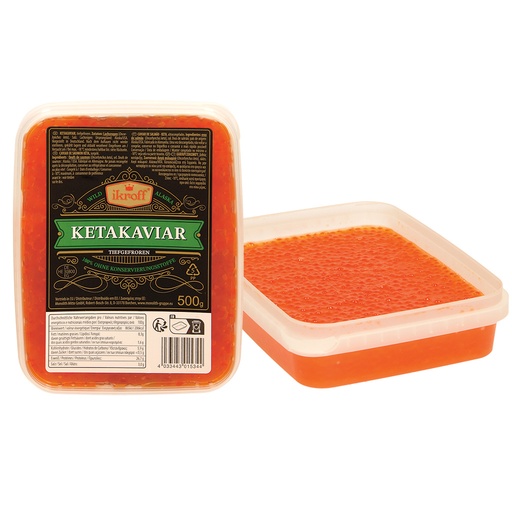 "IKROFF" Икра кеты, замороженная