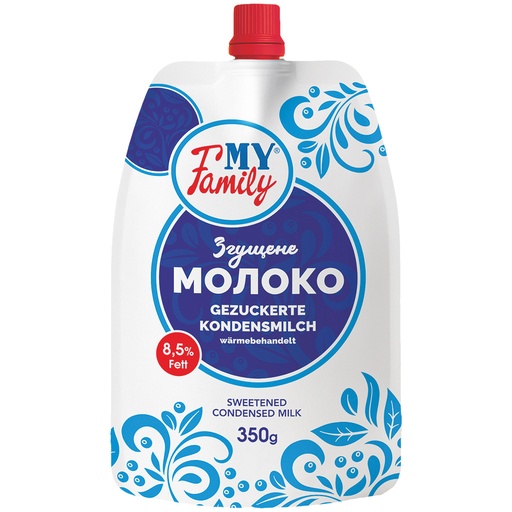 "MY FAMILY" Сгущённое цельное молоко с сахаром