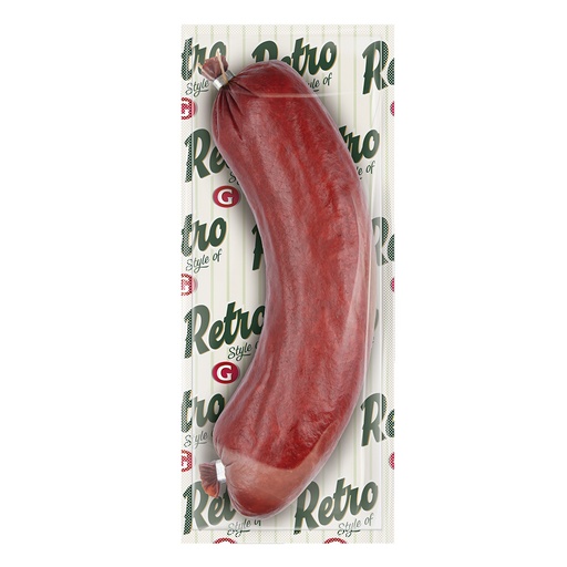 Brühwurst "Sakarpatskaja" RETRO naar Krakause stijl met drin