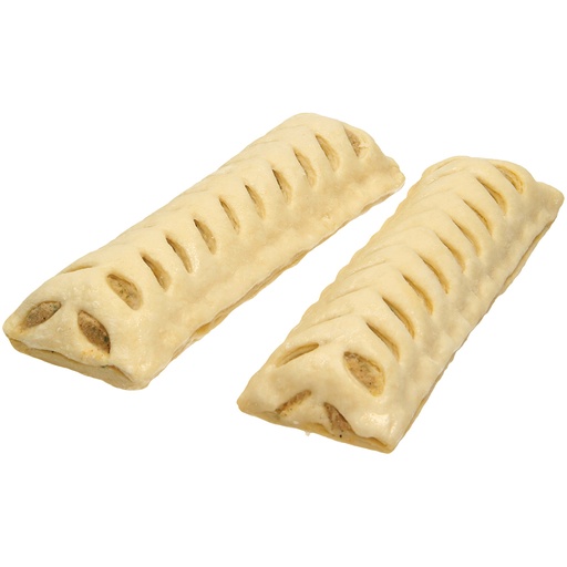 Langwerpige deegstaaf met kipvulling