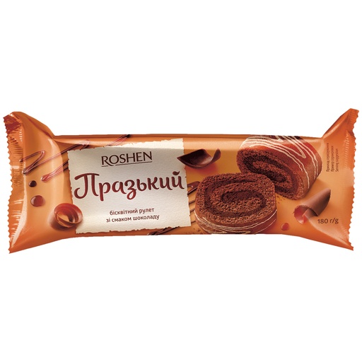 "Пражский" Рулет с начинкой со вкусом какао