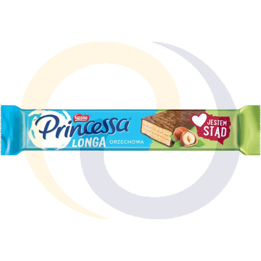 Princessa Longa Wafel Gelaagd met Hazelnootcrème Bedekt met