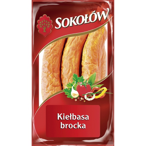Сосиски свиные с мясом птицы, варёно-копчёные