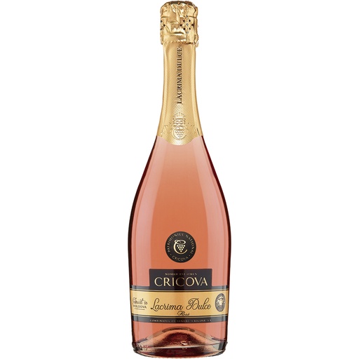 "CRICOVA Lacrima Dulce" Sekt, Rosé, mild, 10% vol.