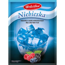 Голубое многофруктовое желе 71г/20шт Водзислав