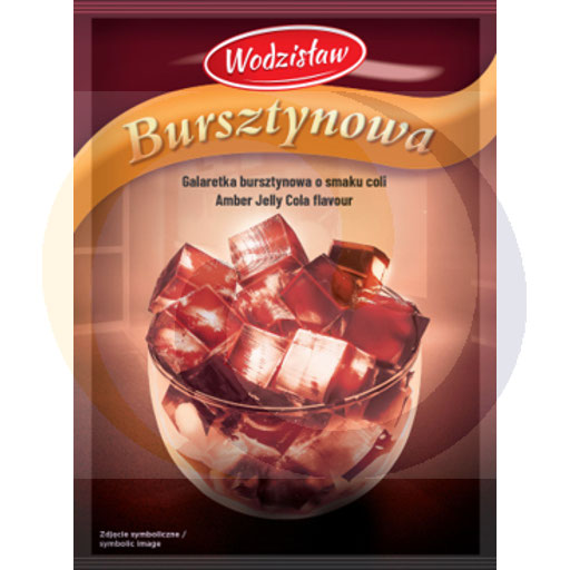 Янтарное желе со вкусом колы 71г/20шт Водзислав