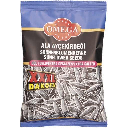 "Omega" Семечки подсолнечника соленые в скорлупе