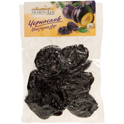 Blauwe gedroogde pruimen, zacht, ontpit