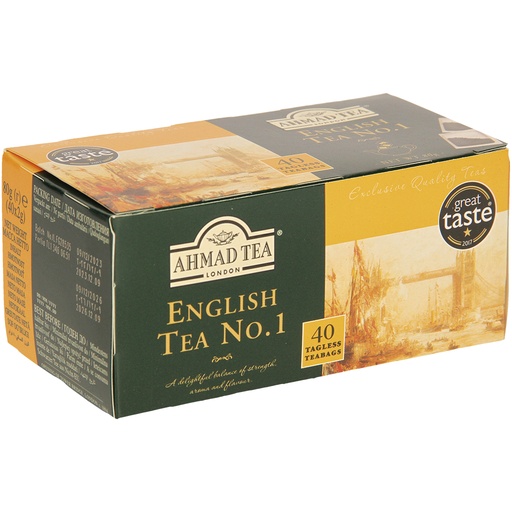 Ahmad Tea Engelse thee Nr.1