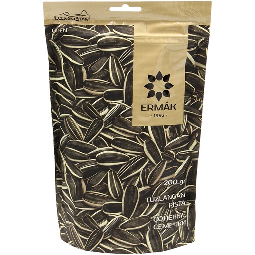 Семена подсолнечника в скорлупе, жаренные, соленые
